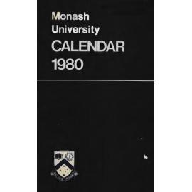 Monash University Calendar 1980