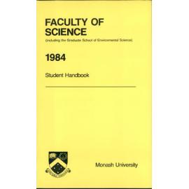 Faculty of Science Handbook 1984