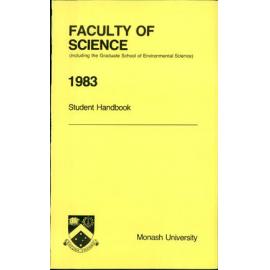 Faculty of Science Handbook 1983