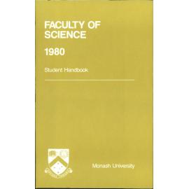 Faculty of Science Handbook 1980