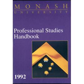 Faculty of Professional Studies Handbook 1992