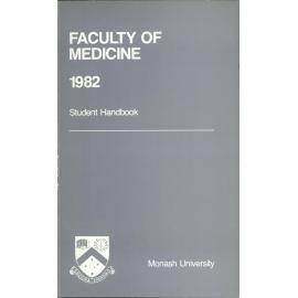 Faculty of Medicine Handbook 1982
