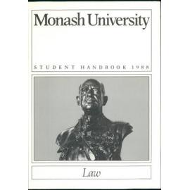 Faculty of Law Handbook 1988