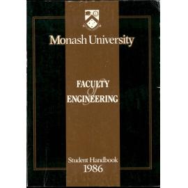 Faculty of Engineering Handbook 1986