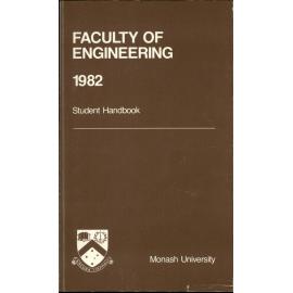 Faculty of Engineering Handbook 1982