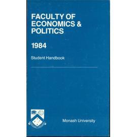 Faculty of Economics and Politics Handbook 1984