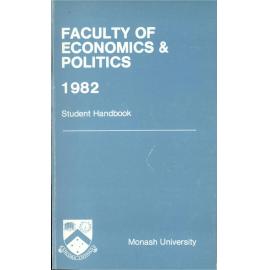 Faculty of Economics and Politics Handbook 1982