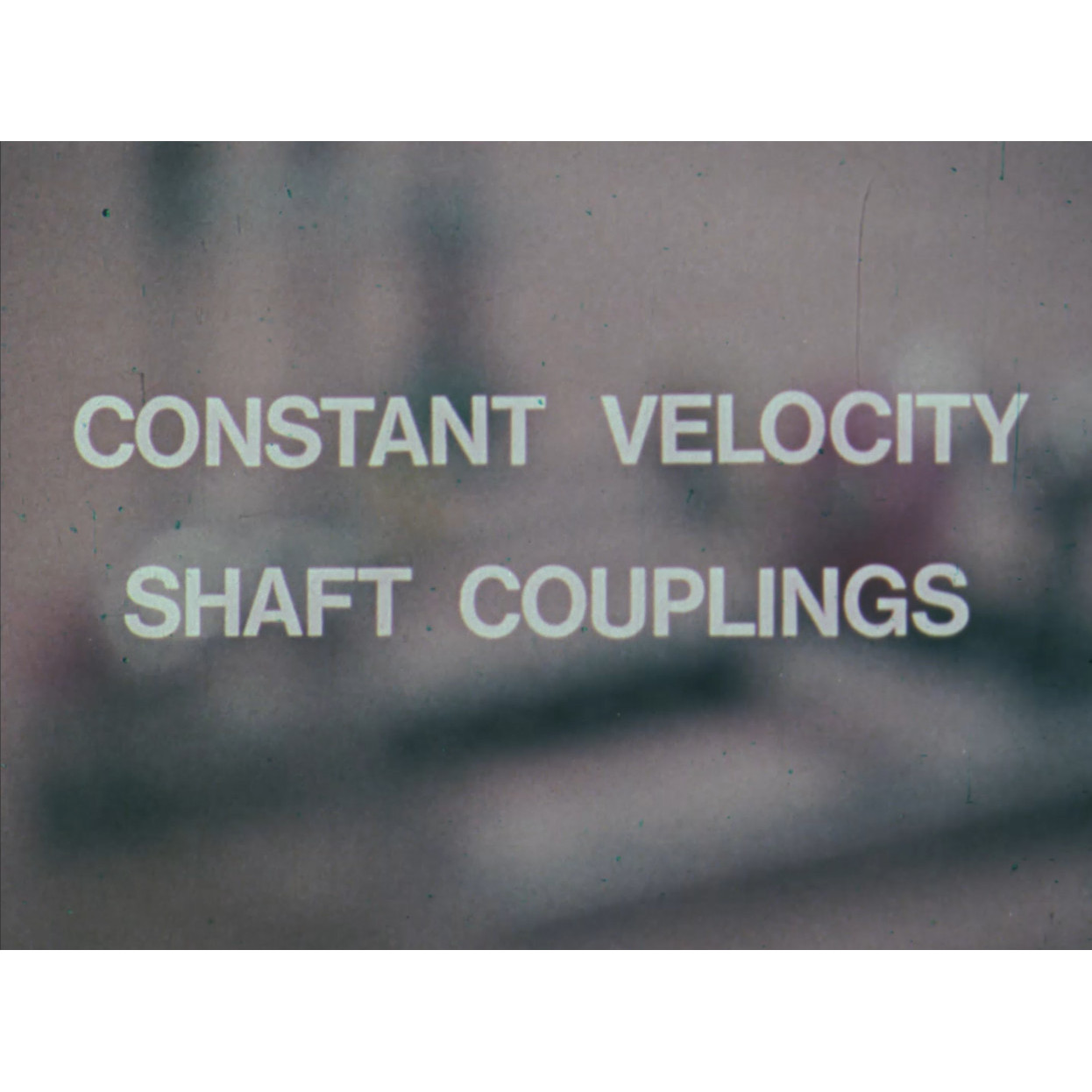 Constant velocity shaft couplings