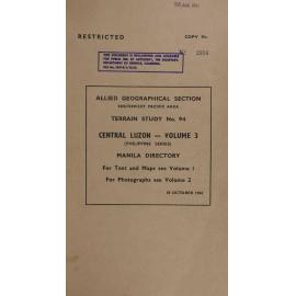 Allied Geographical Section South West Pacific Area Terrain Studies