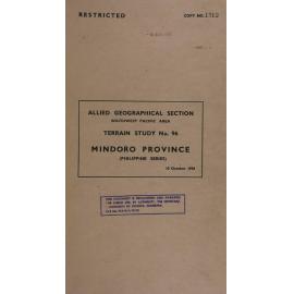 Allied Geographical Section South West Pacific Area Terrain Studies