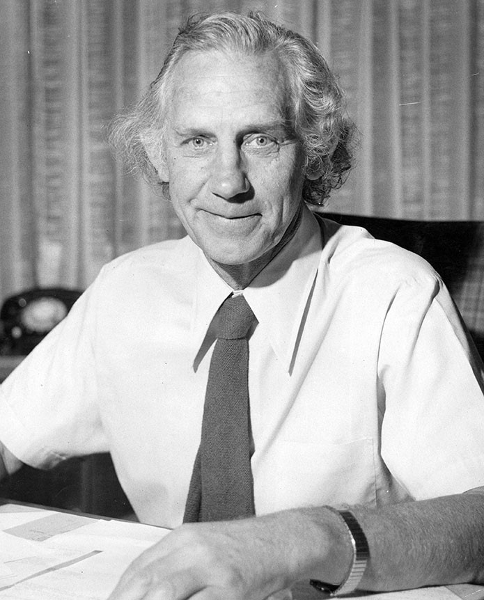 Professor Kevin Westfold, 1976