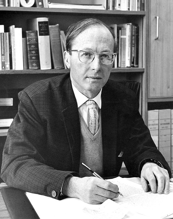 Professor Peter Musgrave, 1972