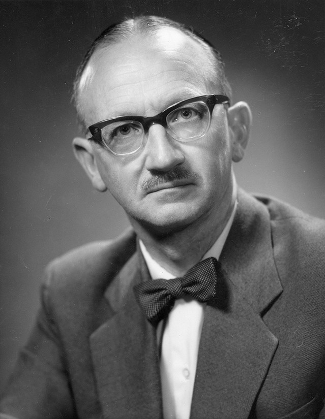 Professor Archibald McIntyre, circa 1962