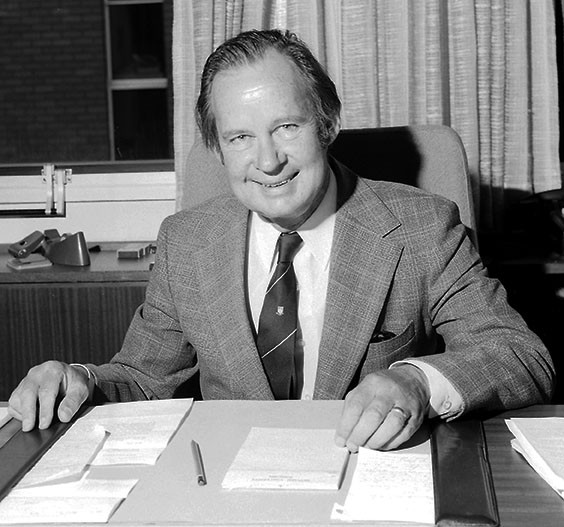 Professor William Scott, 1976