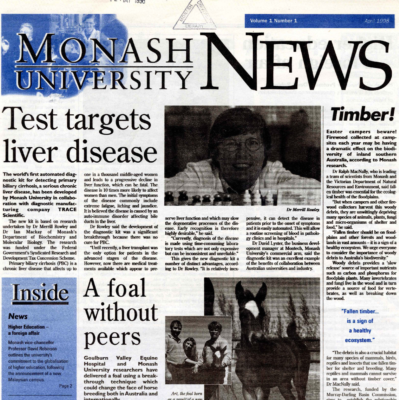 MON197: Monash University News/Monash News