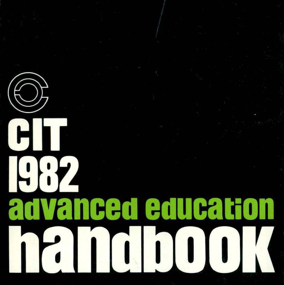 MON934: Handbooks (Caulfield/Chisholm Institute of Technology)