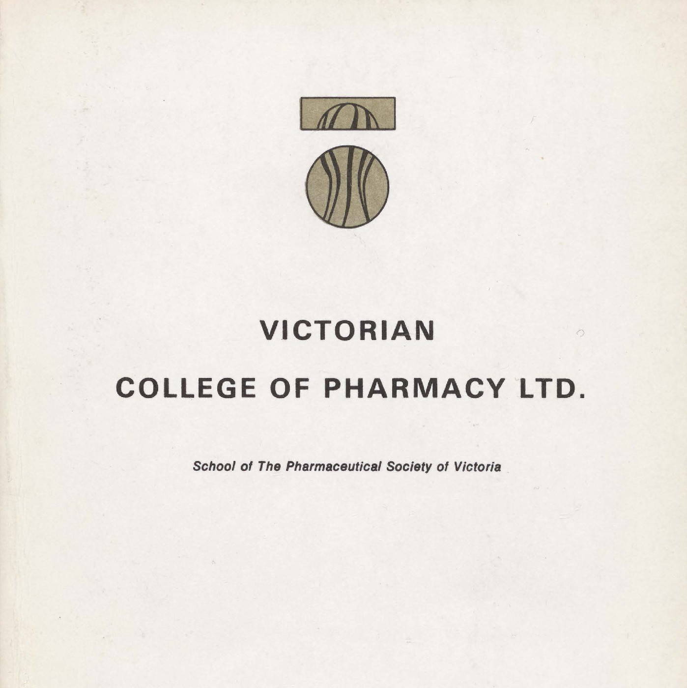 MON1122: Student handbooks (Victorian College of Pharmacy)